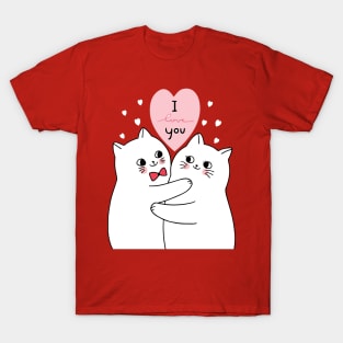 I love you cats T-Shirt